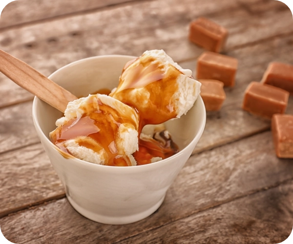 自然の恵み農園のアイスクリーム